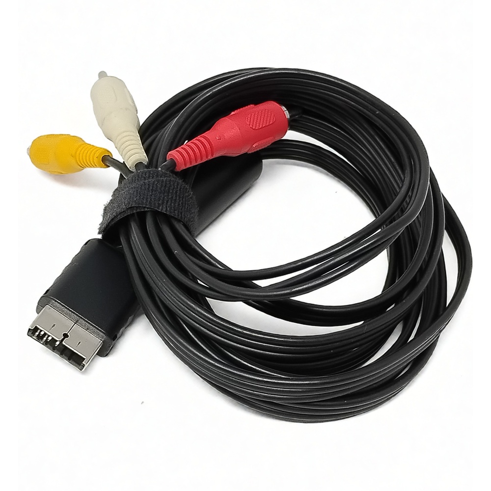 Sony PlayStation Multi-AV Cable PS1 PS2 PS3 Console Gaming Link Analog Composite